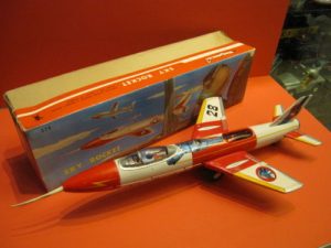 Tin Litho Tetsujin 28 Sky Jet.