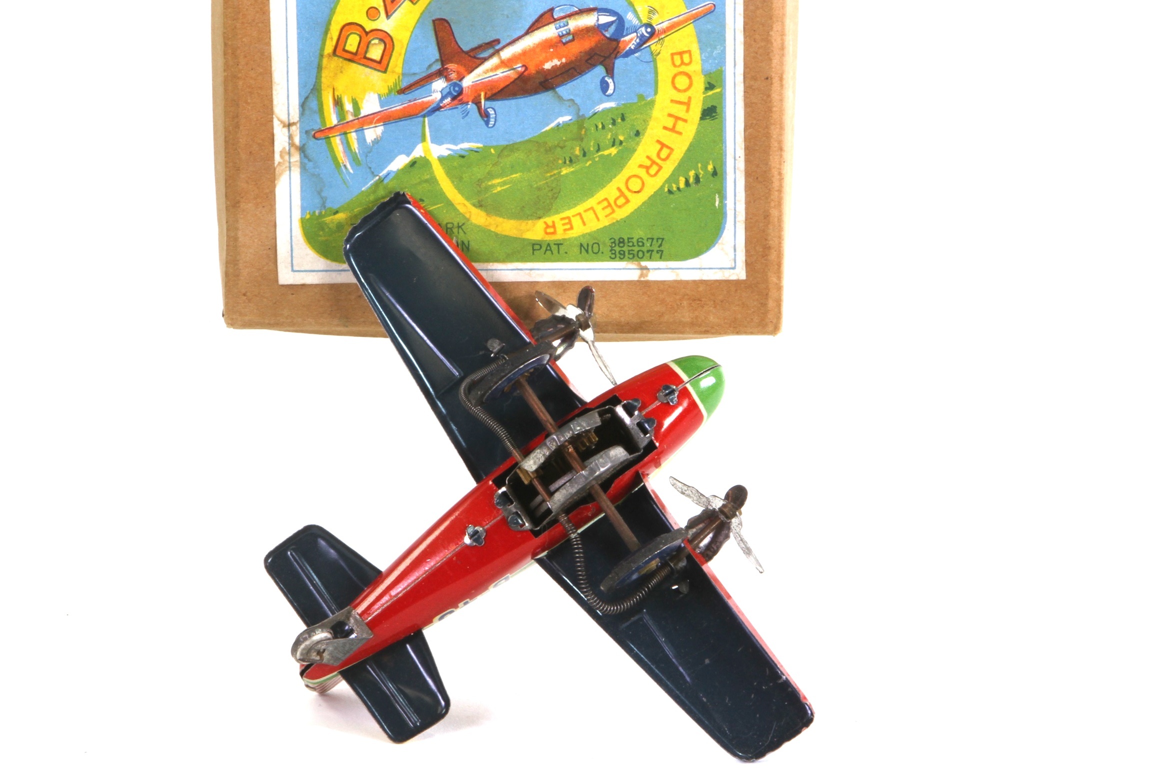 toy plane rubber band propeller