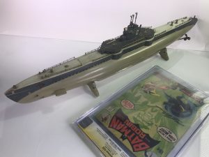 Toy Submarine and Antique Sub from AntiqueToys.com 