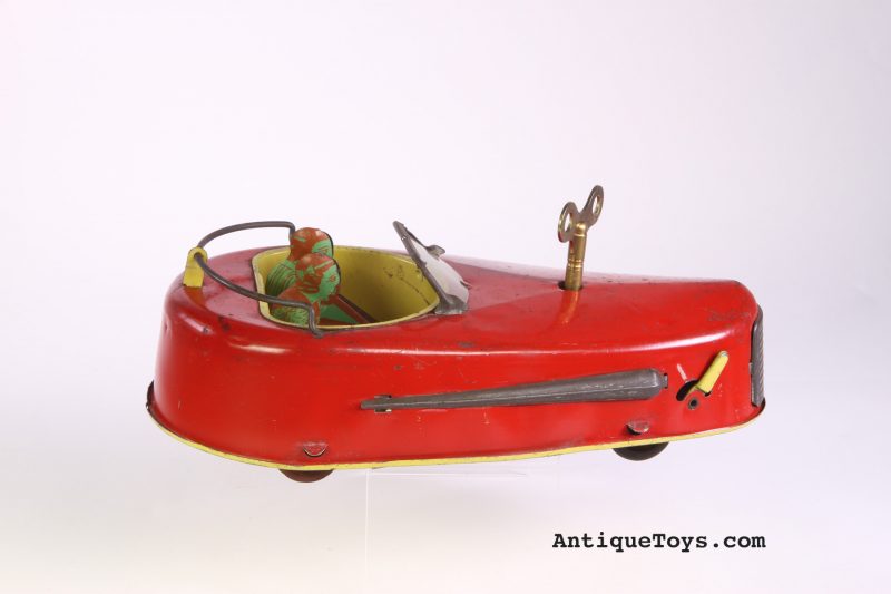 Buffalo Toy & Tool Works Tin Lithographed Windup Bumper Car <FONT COLOR="ff000 ">*SOLD*</font>