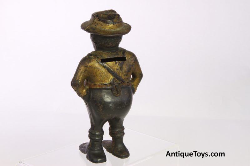 A.C. Williams Cast Iron Darkey Sharecropper Black Americana Penny Coin Still Bank <FONT COLOR="ff000 ">*SOLD*</font> - Image 5