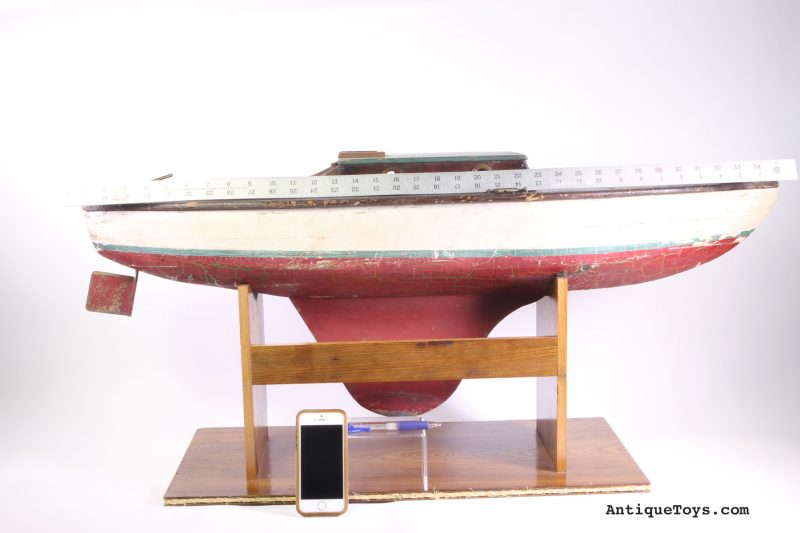 Size of the Wooden Boat and Stand