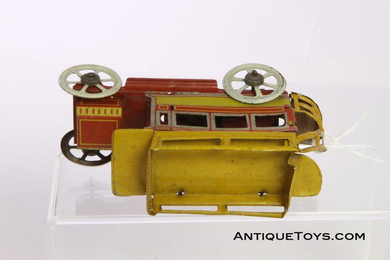 Distler Double Decker Bus Windup Penny Toy <FONT COLOR="ff000 ">*SOLD*</font> - Image 4
