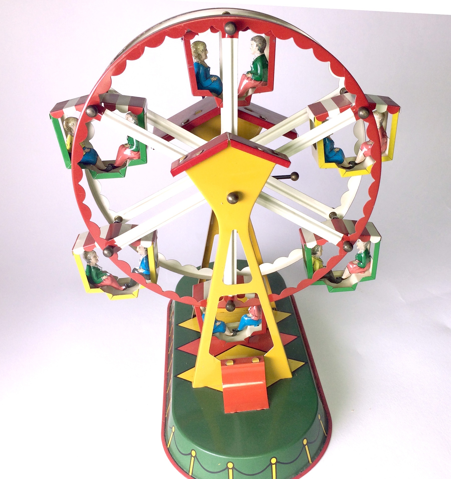 Details about   Joseph Wagner Ferris Wheel  Germany Vintage Repro Wind Up Toy 