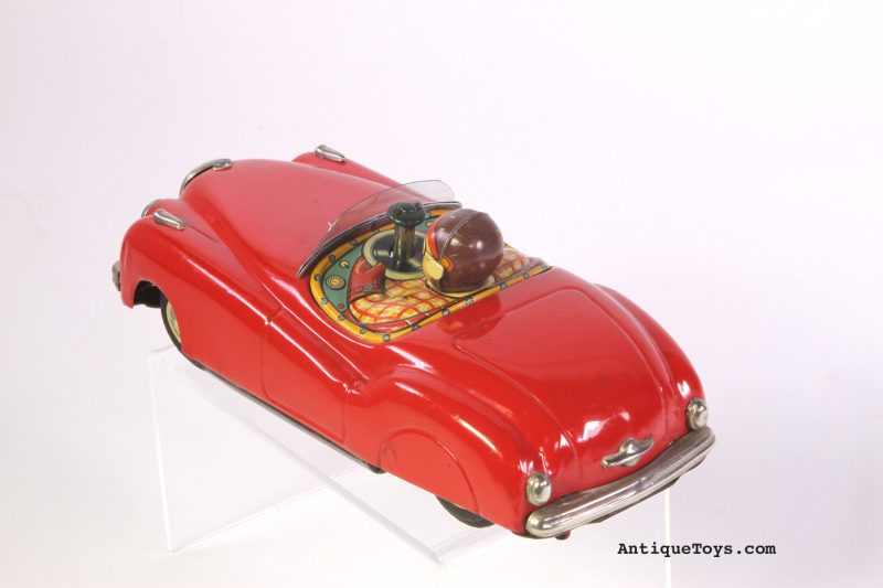 Bandai Jaguar Tin Car Masudaya XK Convertible <FONT COLOR="ff000 ">*SOLD*</font> - Image 3