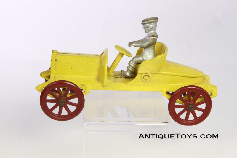 Kenton Yellow race car in cast iron