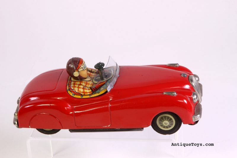 Bandai Jaguar Tin Car Masudaya XK Convertible <FONT COLOR="ff000 ">*SOLD*</font> - Image 5