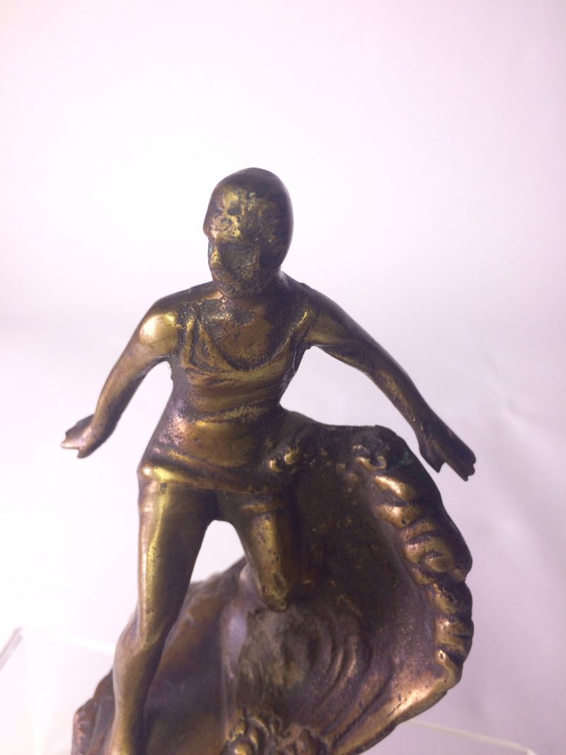 Early Surfer Trophy & Hood Ornament from Hawaii <FONT COLOR="ff000 ">*SOLD*</font> - Image 3