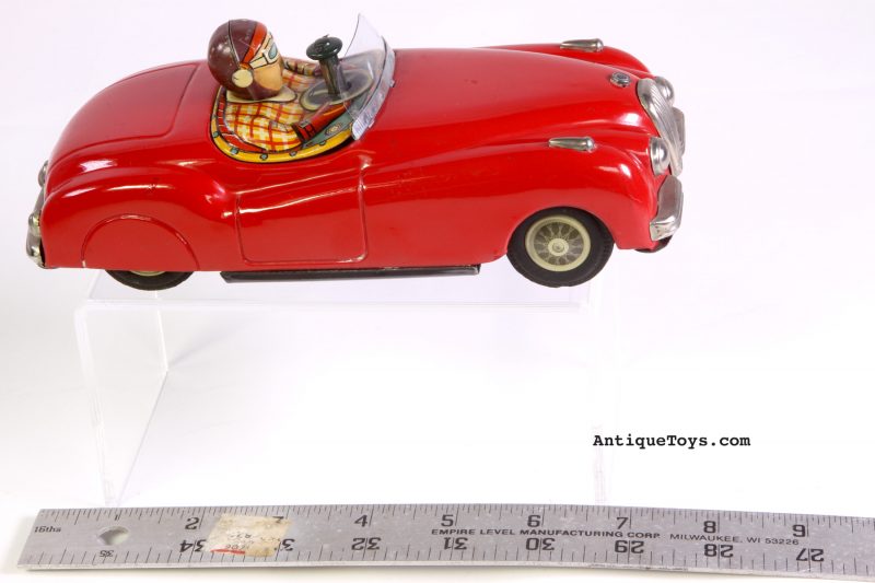 Bandai Jaguar Tin Car Masudaya XK Convertible <FONT COLOR="ff000 ">*SOLD*</font> - Image 6