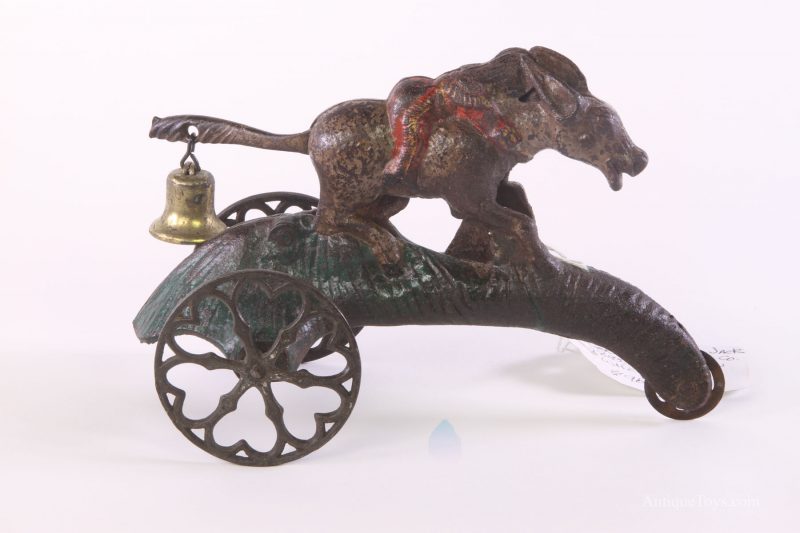 Gong Bell Mule Pull Toy <FONT COLOR="ff000 ">*SOLD*</font> - Image 3
