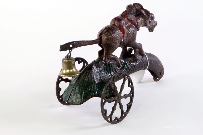 Gong Bell Mule Pull Toy <FONT COLOR="ff000 ">*SOLD*</font> - Image 5
