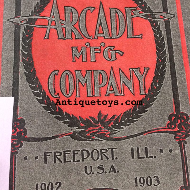 Arcade ca. 1902 Cast Iron No. 102 Train <FONT COLOR="ff000 ">*SOLD*</font> - Image 2