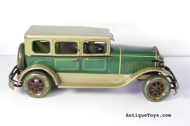 Karl Bub Windup Tin Toy Limousine for Sale <FONT COLOR="ff000 ">*SOLD*</font> - Image 6
