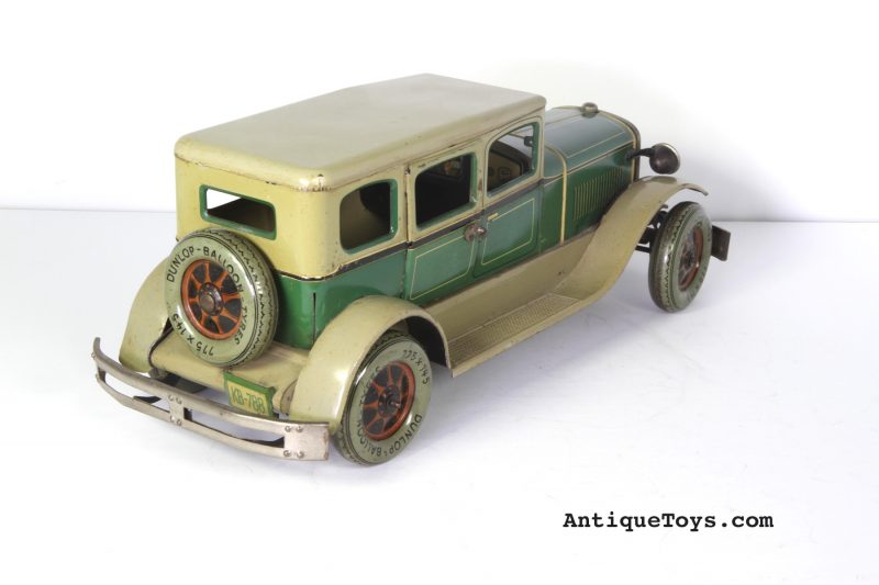 Karl Bub Windup Tin Toy Limousine for Sale <FONT COLOR="ff000 ">*SOLD*</font> - Image 7