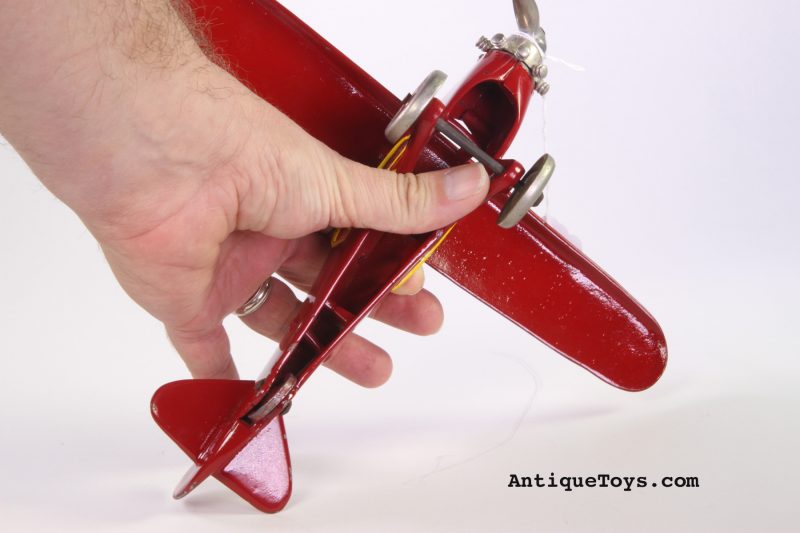 Dent Cast Iron Airplane "Lucky Boy"<FONT COLOR="ff000 ">*SOLD*</font> - Image 6