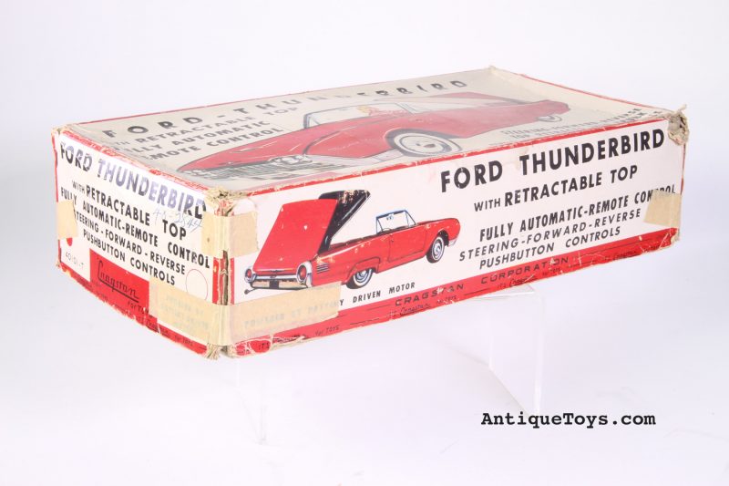 Cragstan Ford Thunderbird Tin Car <FONT COLOR="ff000 ">*SOLD*</font> - Image 5