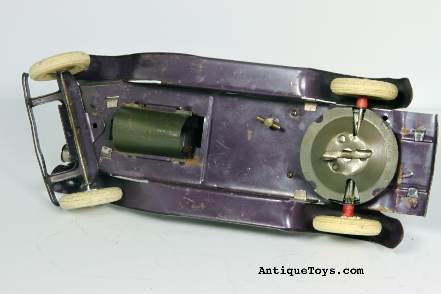 Kingsbury Pressed Steel Car with Music Box for Sale *SOLD