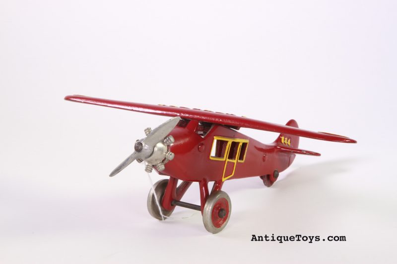 Dent Cast Iron Airplane "Lucky Boy"<FONT COLOR="ff000 ">*SOLD*</font> - Image 8