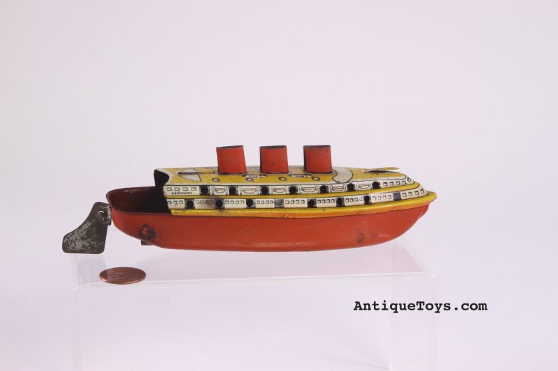Penny Toy Boat or Pop  Pop- German or American <FONT COLOR="ff000 ">*SOLD*</font> - Image 3