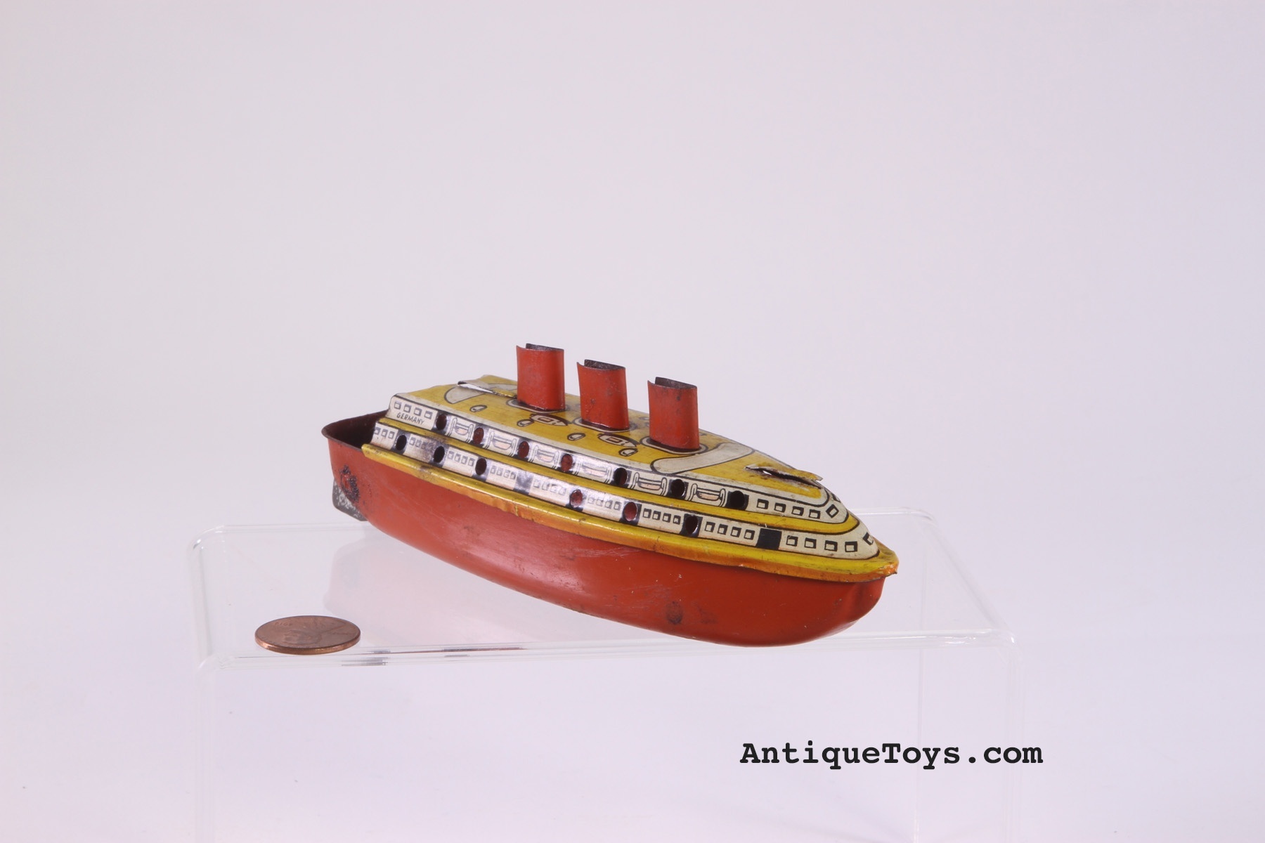 steam powered toy boat