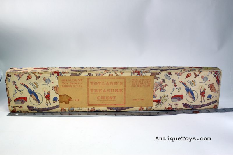 Dent Cast Iron Train box for No. 711 Set <FONT COLOR="ff000 ">*SOLD*</font>