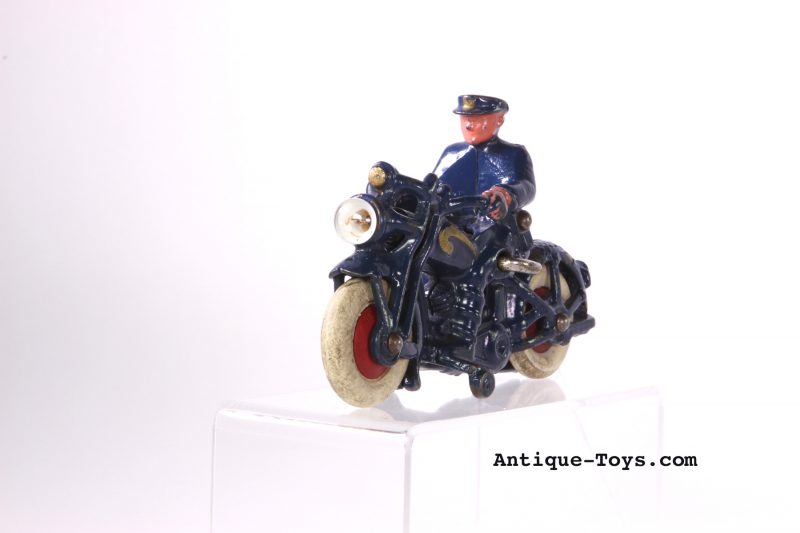 Light Up Harley Davidson Cast Iron by Hubley <FONT COLOR="ff000 ">*SOLD*</font>