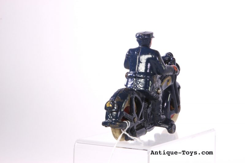 Light Up Harley Davidson Cast Iron by Hubley <FONT COLOR="ff000 ">*SOLD*</font> - Image 3