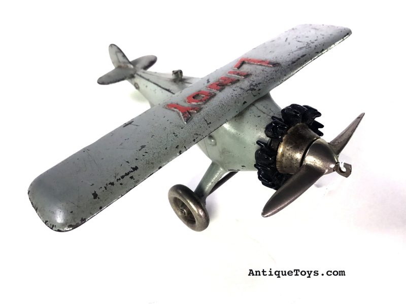 Hubley Lindy Plane of Cast Iron <FONT COLOR="ff000 ">*SOLD*</font> - Image 5