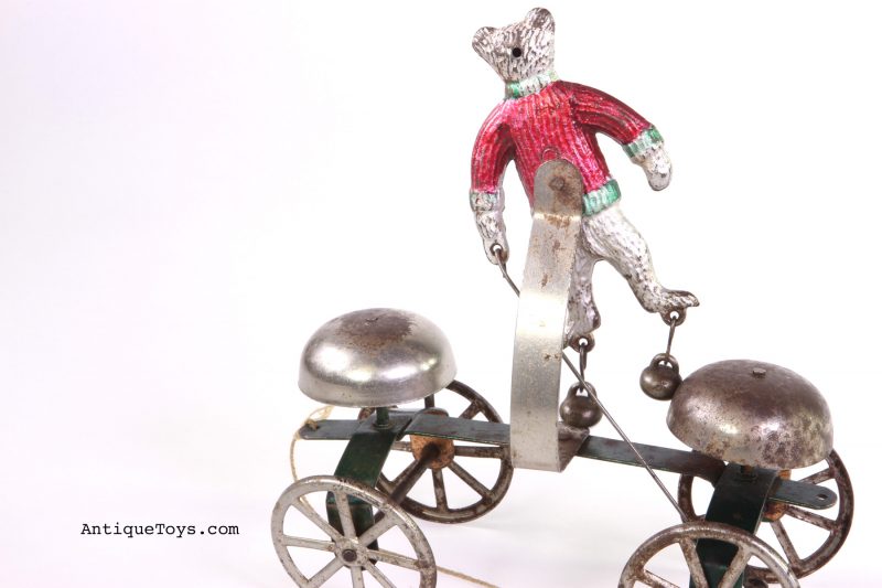 Watrous Vintage Bear Bell Pull Toy <FONT COLOR="ff000 ">*SOLD*</font> - Image 5