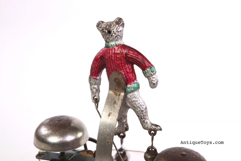 Watrous Vintage Bear Bell Pull Toy <FONT COLOR="ff000 ">*SOLD*</font> - Image 4