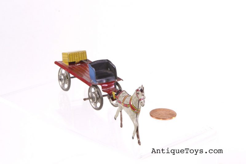 motorised toy horse and cart