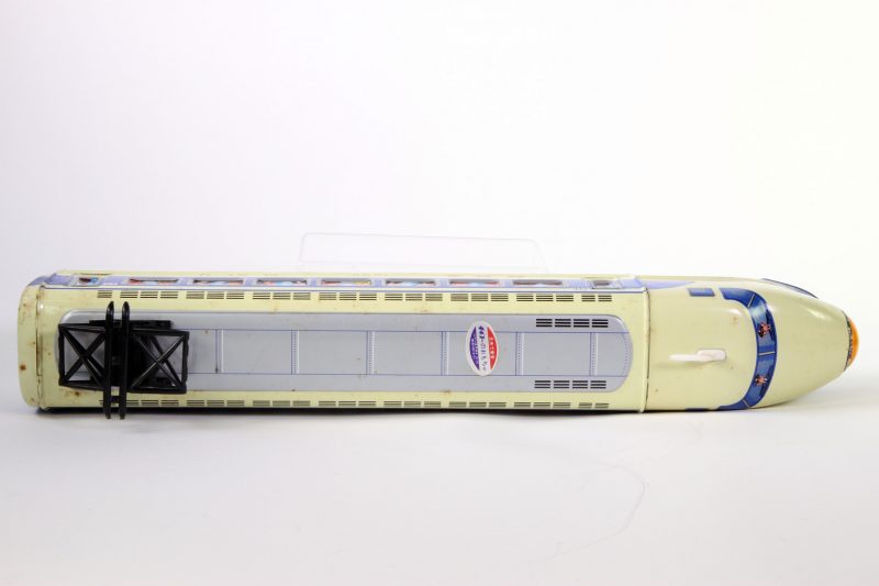 Vintage Tin Litho Friction Modern Bullet Train by Ichiko with Box Japan <FONT COLOR="ff000 ">*SOLD*</font> - Image 6