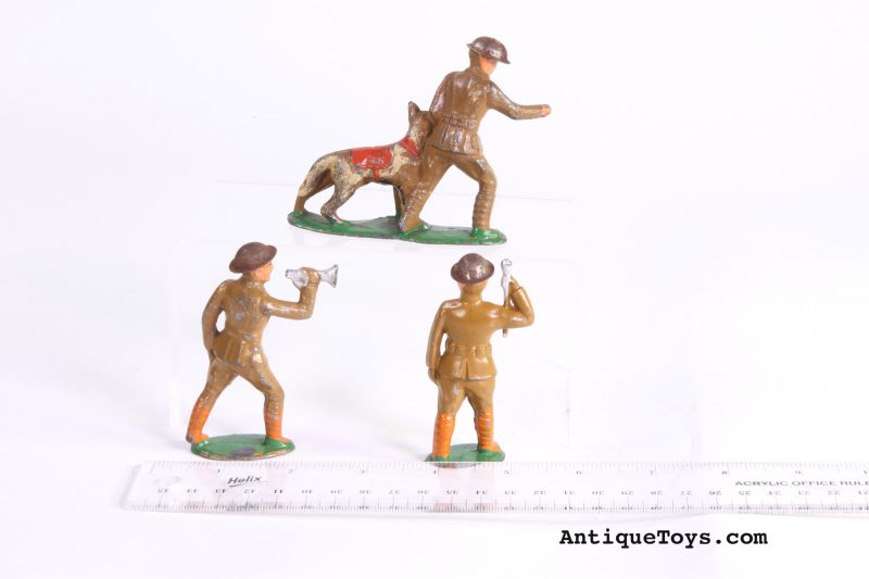 Barclay Lead Soldier, Shepard, Bugle, and Band Leader <FONT COLOR="ff000 ">*SOLD*</font> - Image 4