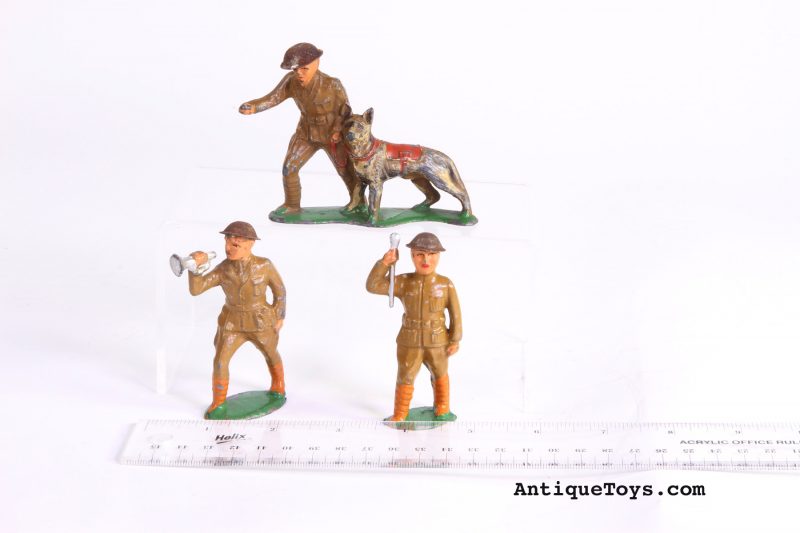 Barclay Lead Soldier, Shepard, Bugle, and Band Leader <FONT COLOR="ff000 ">*SOLD*</font>