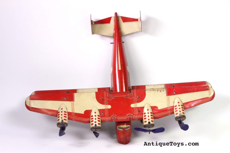 Marx TWA and U.S. Mail Plane <FONT COLOR="ff000 ">*SOLD*</font> - Image 3