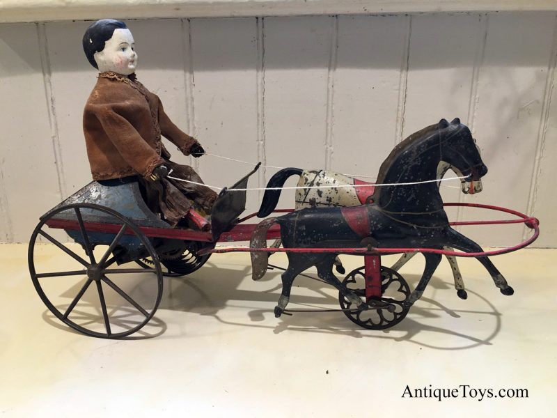 Althof Bergmann Tin Carriage with Doll aka Gig <FONT COLOR="ff000 ">*SOLD*</font> - Image 13