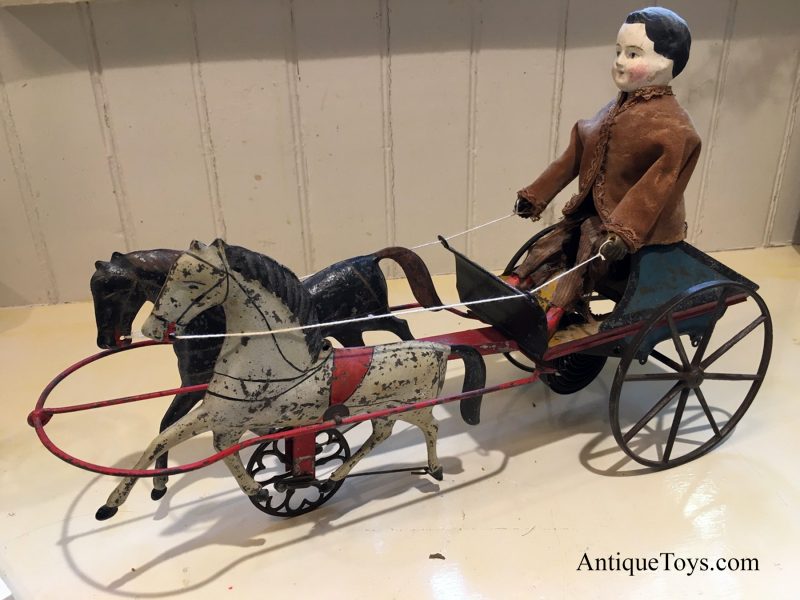 Althof Bergmann Tin Carriage with Doll aka Gig <FONT COLOR="ff000 ">*SOLD*</font> - Image 12
