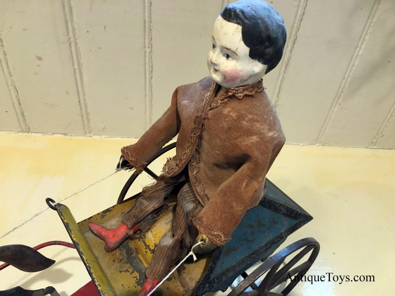 Althof Bergmann Tin Carriage with Doll aka Gig <FONT COLOR="ff000 ">*SOLD*</font> - Image 11