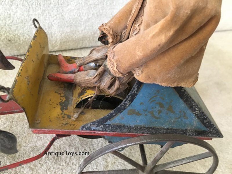 Althof Bergmann Tin Carriage with Doll aka Gig <FONT COLOR="ff000 ">*SOLD*</font> - Image 8