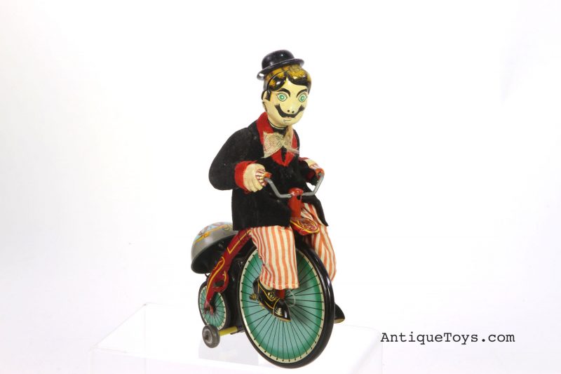 Bicycle and Man Windup by T.P.S. Japan <FONT COLOR="ff000 ">*SOLD*</font>