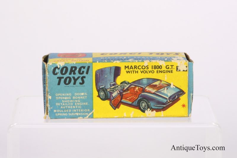 Corgi Diecast Car- Marcos GT 1800 #324 <FONT COLOR="ff000 ">*SOLD*</font> - Image 4