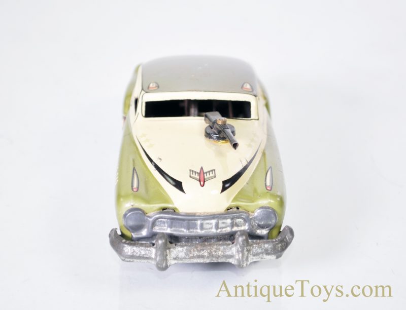 Police Car Tin Car by T.N. Nomura "Moving Gun" Japan Friction <FONT COLOR="ff000 ">*SOLD*</font> - Image 10
