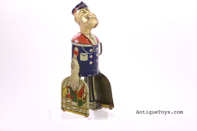 Marx Tin Windup Walking Popeye the Sailor <FONT COLOR="ff000 ">*SOLD*</font>