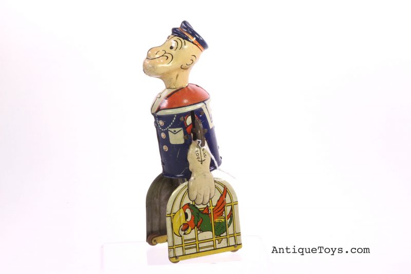 Marx Tin Windup Walking Popeye the Sailor <FONT COLOR="ff000 ">*SOLD*</font> - Image 2