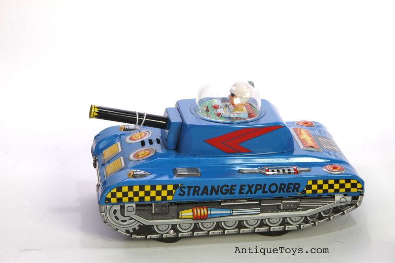 Daishin Battery Op. "Strange Explorer" Tin Lithographed King Kong and Japanese Tank <FONT COLOR="ff000 ">*SOLD*</font> - Image 4