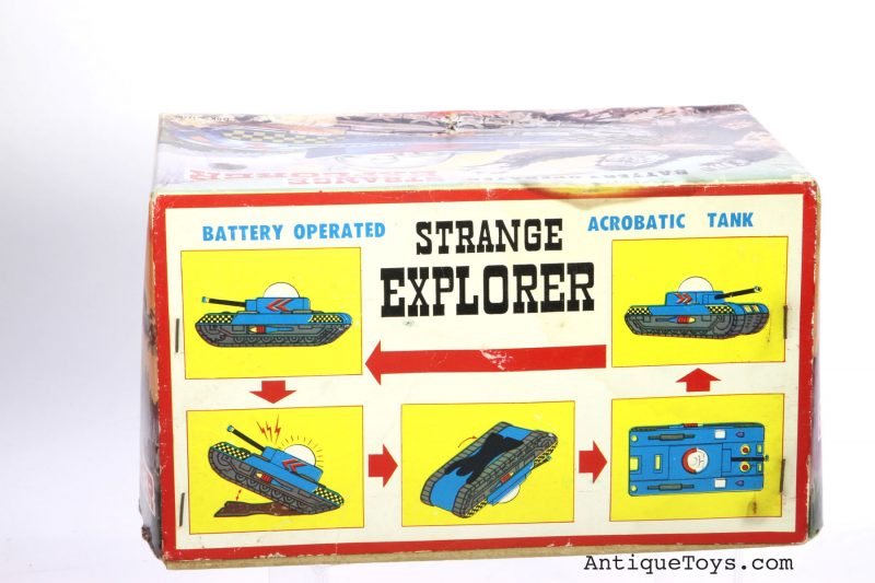 Daishin Battery Op. "Strange Explorer" Tin Lithographed King Kong and Japanese Tank <FONT COLOR="ff000 ">*SOLD*</font> - Image 3