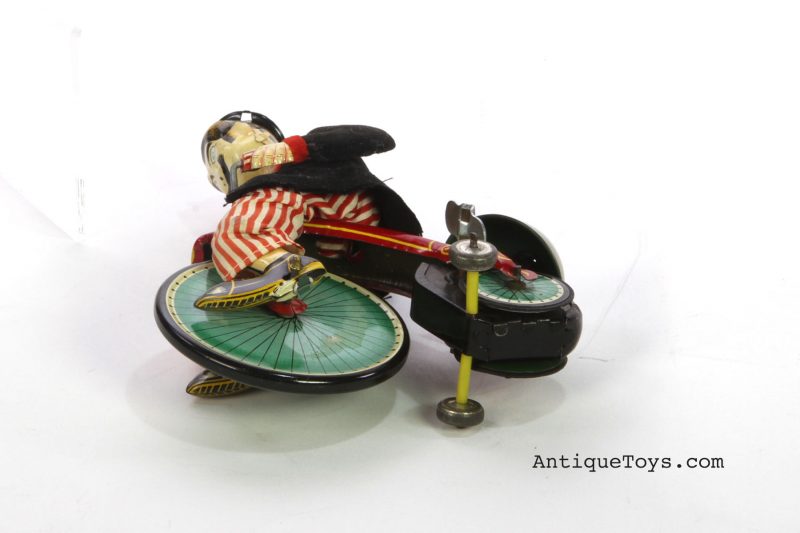Bicycle and Man Windup by T.P.S. Japan <FONT COLOR="ff000 ">*SOLD*</font> - Image 4