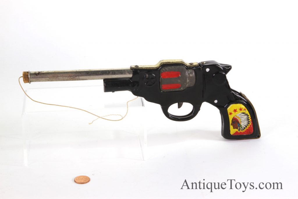 Cork Gun American Indian Old West Design from Japan, Possibly KO