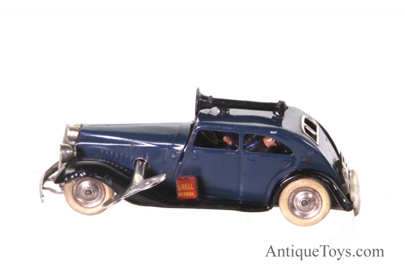 Tri-Ang Minic Toys Police Siren Car- made in England <FONT COLOR="ff000 ">*SOLD*</font> - Image 6
