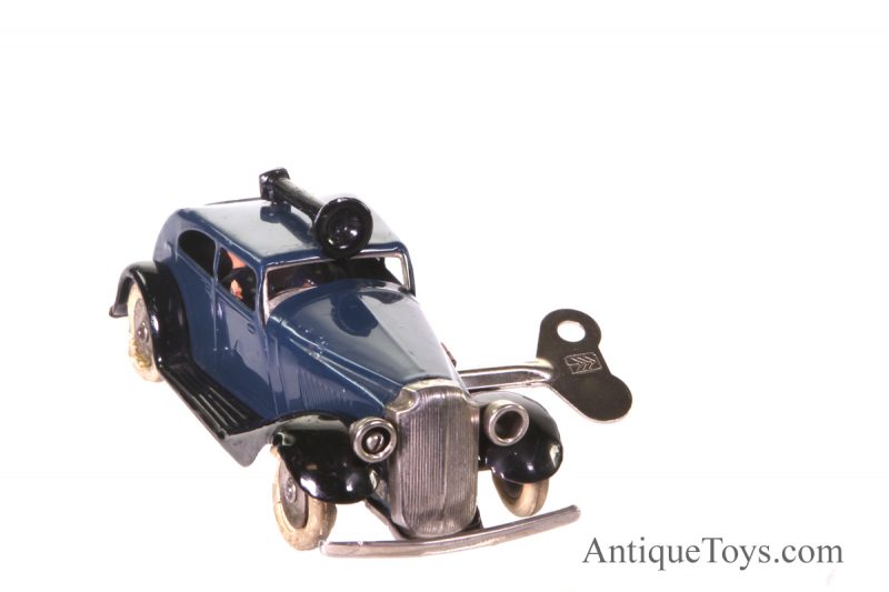 Tri-Ang Minic Toys Police Siren Car- made in England <FONT COLOR="ff000 ">*SOLD*</font> - Image 7